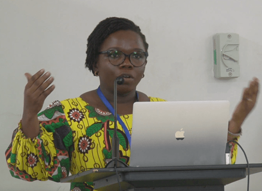 A presentation by Latipher Amma Osei Appiah-Agyei from Ghana.