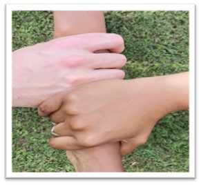 Image to show unity of diverse races and cultures