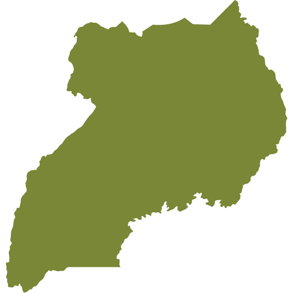 Uganda Map Icon